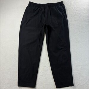 Lululemon Pace Maker Track Pants Men XXL Black Sweatpant ABC Slim Jogger LM5ALNS